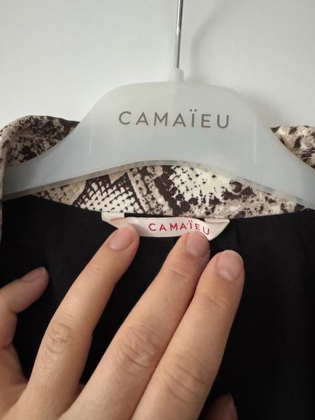 Sako s hadím vzorom, camaieu,38