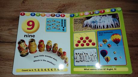 Kniha počítanie s otváracím okienkami,