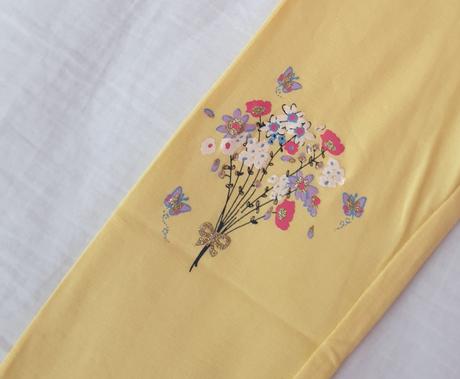 Dievčenské leginky s kvietkami, c&a,116