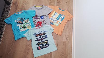 4x tričko, pepco,110