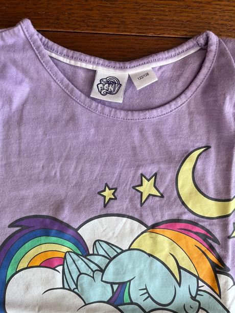 Letné pyžamko my little pony 122/128, hasbro,122