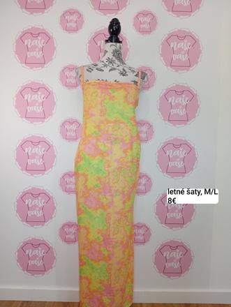 Letné šaty m/l, l