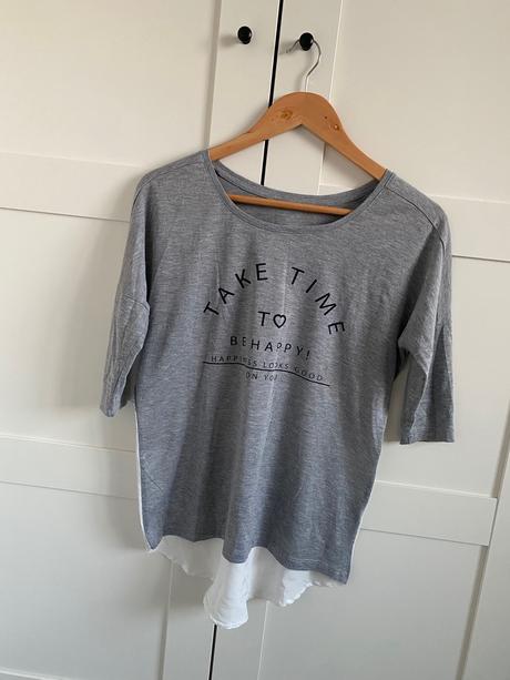 Tričko take time to be happy, h&m,m