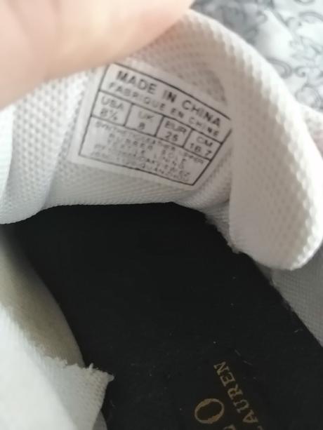Kožené tenisky, ralph lauren,25