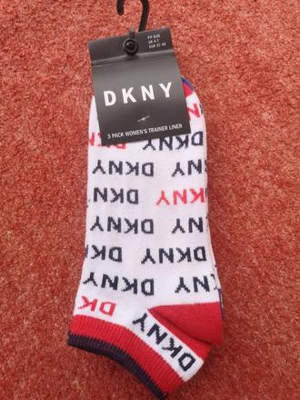 Donna karan new york dámske ponožky 3 páry 37-40, dkny,37 / 38 / 39 / 40