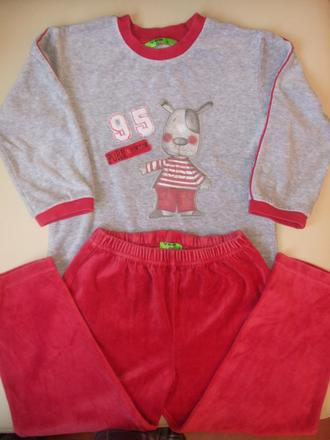 Sametová súprava zn. yes kids, 110