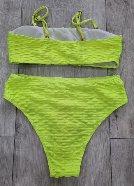 Neónovo zelené bikiny, m