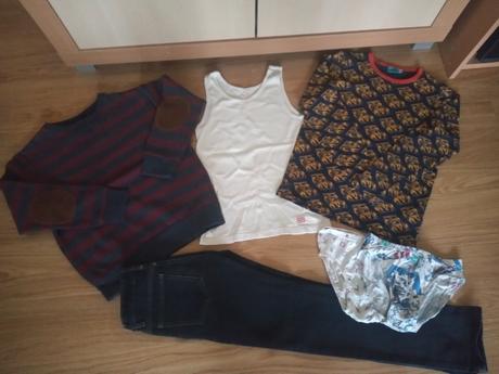 Rifle, nátelník a mikina zn. next veľ 146, 146