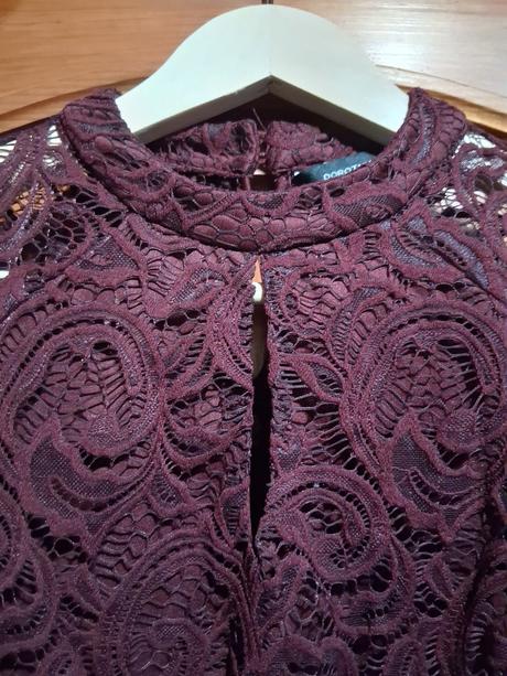 Blúzka-top čipkovaná, dorothy perkins,40