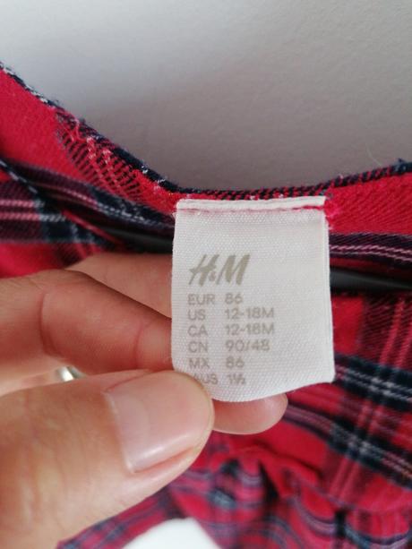 Šatova sukňa hm, h&m,86