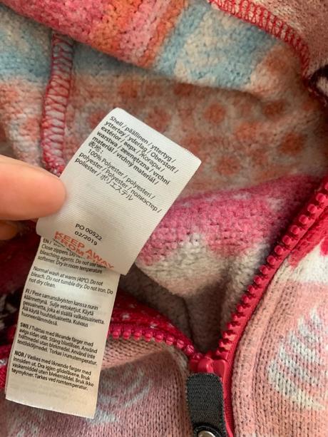 Reima flísový overal, druhá vrstva 74-80, reima,74