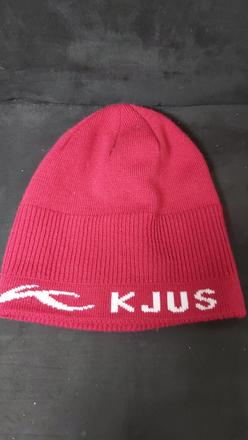 Čiapka značky kjus (unisex) červenej farby, 