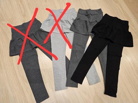 2x leginy 116/122, 116