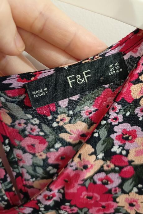 Kvietkované šaty, f&f,xxl