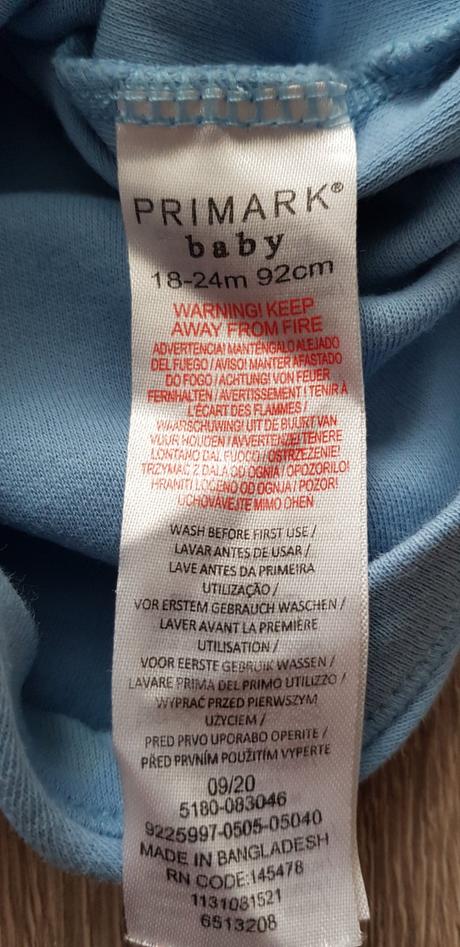 Body primark 92, primark,92