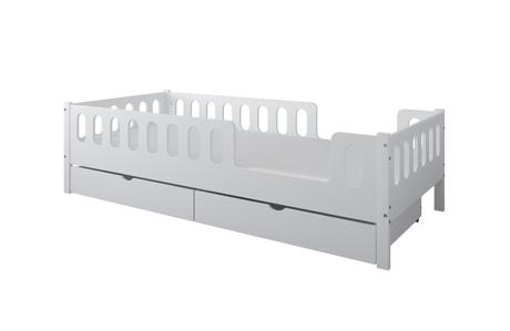 Detská posteľ lars - rozmer 160x80 cm, šírka (cm): 80,dĺžka (cm): 160