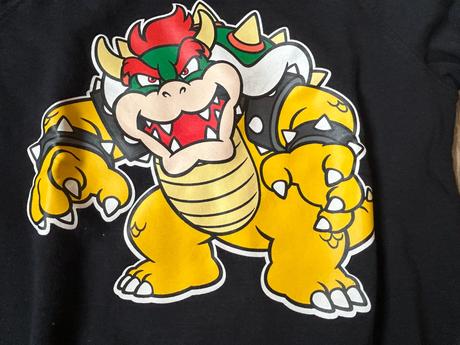 Tepláková bunda s aplikáciou super mario, ovs,128