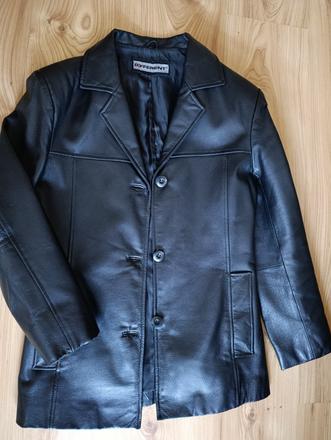 Kožená bunda, sako., s