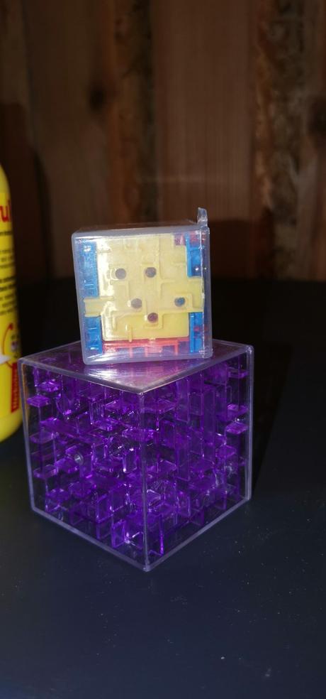 3d kocka puzzle bludisko, 