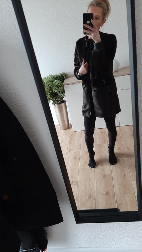 Kožušinová bundička, zara,xs