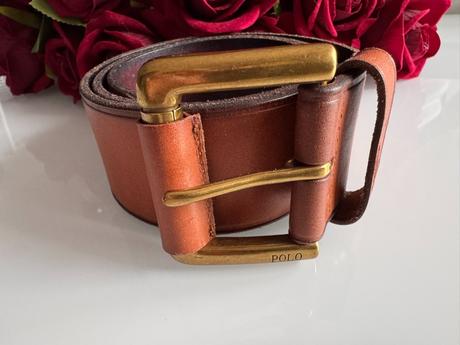 Ralph lauren - kožený opasok, ralph lauren