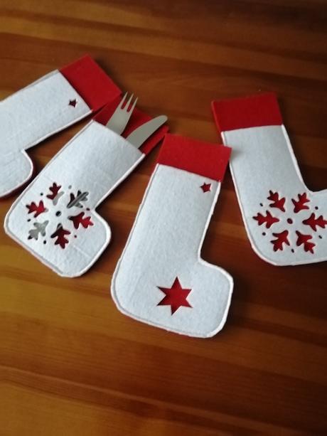 Vianočné čižmy na pribor, 