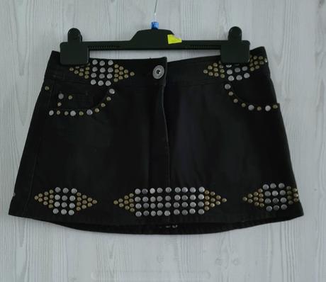 Riflová sukňa mango, mango,36