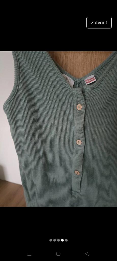 Waflovy overal, zara,110