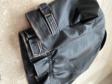 Dievčenská koženková bunda, zara,128