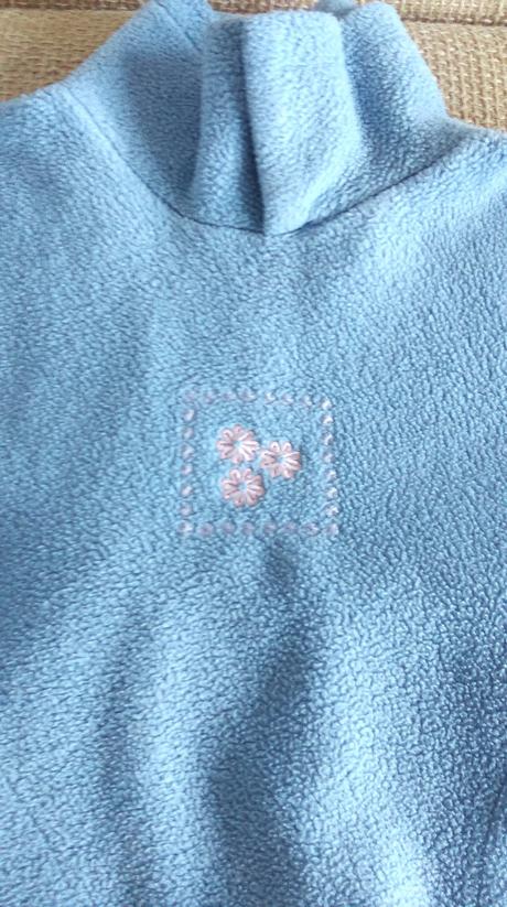 Modrý komplet + tričko, 98