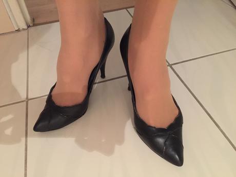 Kožené elegantne lodicky, 38