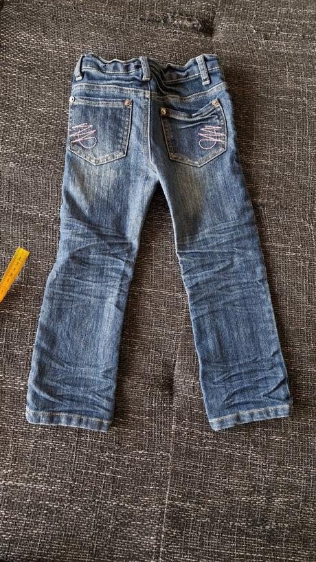 Dievčenské rifle 104 tmavomodré, 104