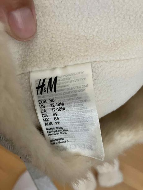Zimná čiapka, h&m,86