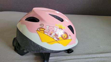 Destká cyklistická prilba xs-46-53cm - super stav, xs