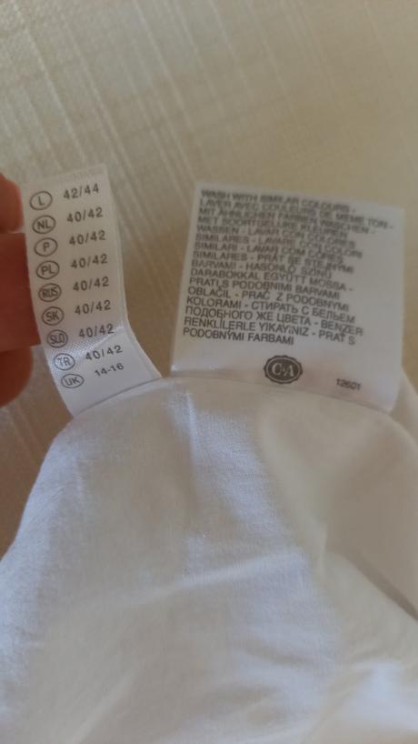 Kojenecká a tehotenská kosielka, c&a,40