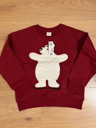 Lindex mikina medveď 12, lindex,122