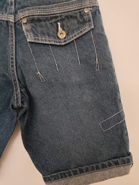 Chlapčenské rifľové kraťasy, denim,122