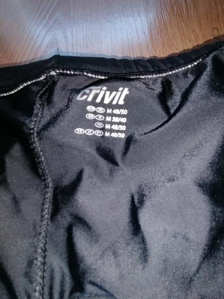 Cyklistické nohavice 48/50, crivit,m