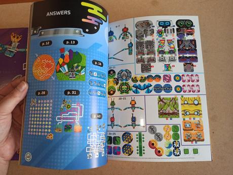 Lego build and stick robots, 