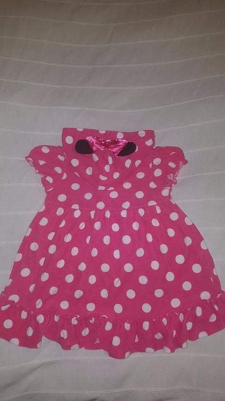 Froté šaty minnie, disney,104