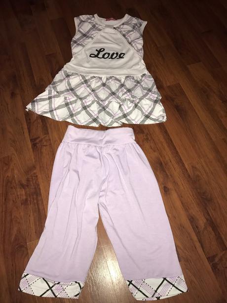 Dievčenský set - tričko+legínky, 110