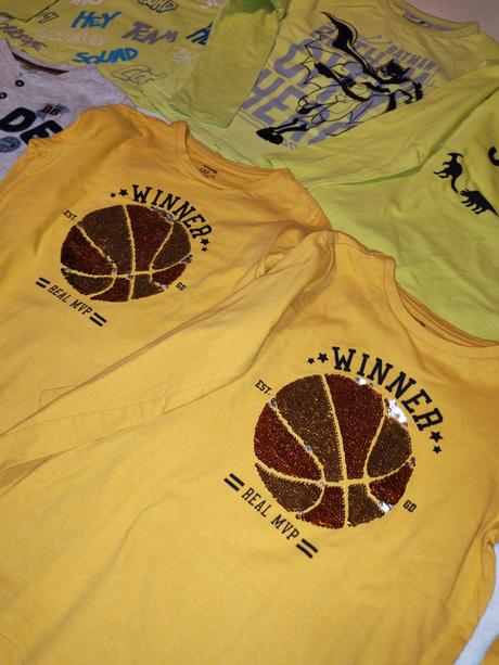 6x tričká 6-7r, 122