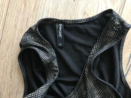 Tričko čiernozlaté, xs