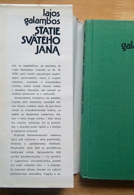 Sťatie svätého jána, lajos galambos, 