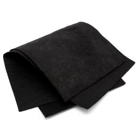 Filc čierny hrúbka 1 mm, 30 x 41 cm, 