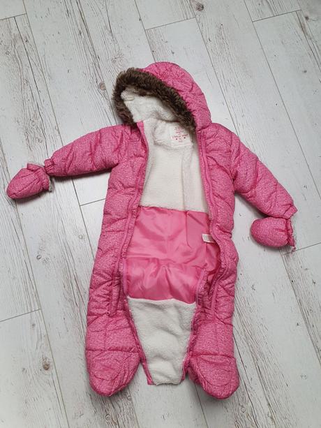 Zimný overal  (9-12 mesiacov), f&f,80