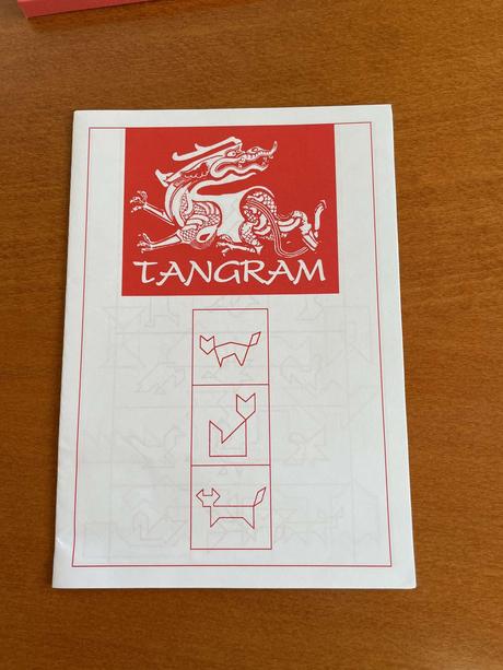 Nové puzzle tangram penové, 