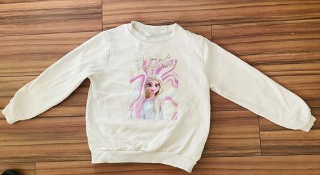 Krasna mikinka h&m frozen, h&m,134