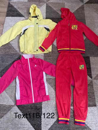Oblečenie 116/122, 104–116