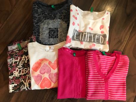 Tričká a svetre benetton, 104–116